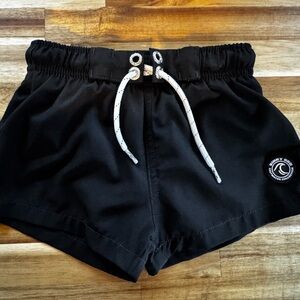 Binky Bro Black Swim Trunks